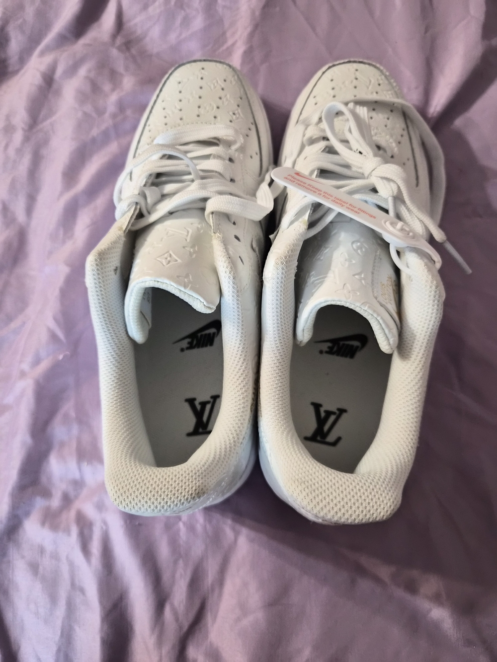 Louis Vuitton And Nike White men's Sneakers